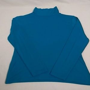 Danskin - Now Turquoise Turtleneck